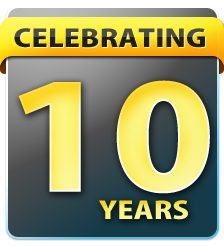 celebrating 10 years of service in Bedford, Texas